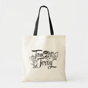 Bolsa Tote Tom e Jerry Tom e Jerry que olha doce