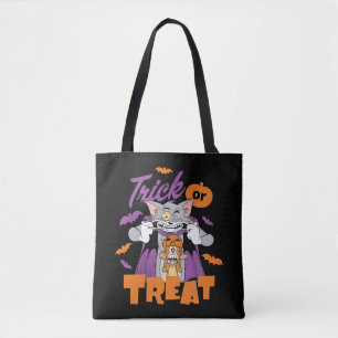Bolsa Tote Tom e Jerry Trick ou Tratat