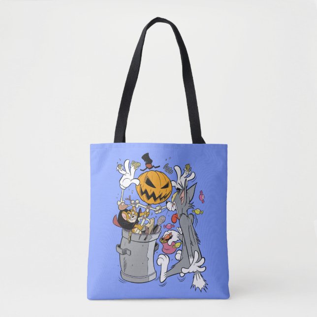 Bolsa Tote Tom & Jerry | Boo para o Tom (Frente)