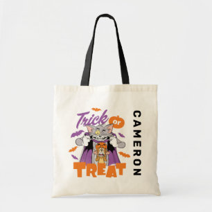 Bolsa Tote Tom & Jerry   Truque ou Tratar