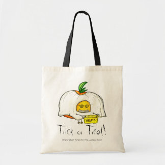 Bolsa Tote Tomate do sabe-tudo da doçura ou travessura