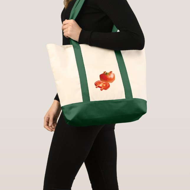 Bolsa Tote Tomate fresco (Frente (produto))