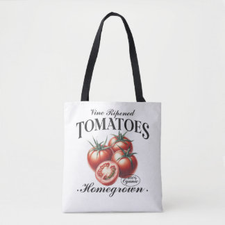 Bolsa Tote Tomates domésticos Tomates Vintage Tomates Fruta