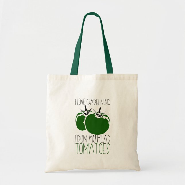 Bolsa Tote Tomates para jardinagem (Frente)