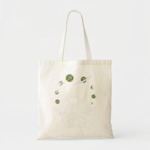 Bolsa Tote Tome esta camisa de yoga astronauta como aniversá