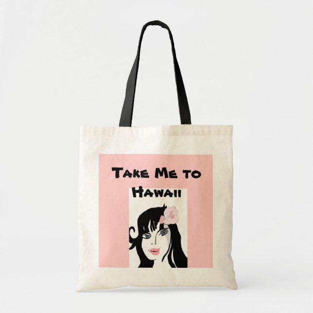 Bolsa Tote Tome-me a Havaí (Frente)