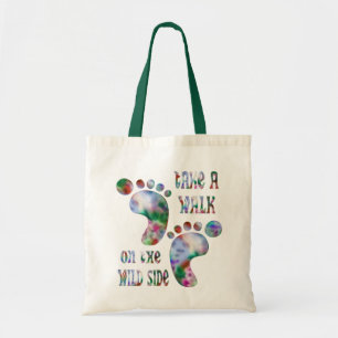 Bolsa Tote Tome uma caminhada no lado selvagem