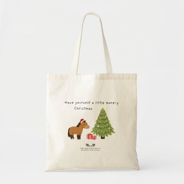 Bolsa Tote Tome uma Pequena Saco de Natal Mare (Frente)