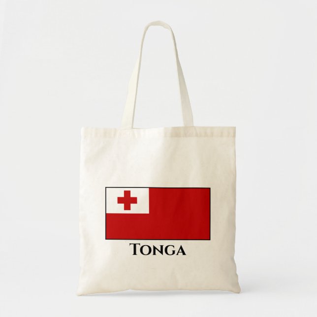 Bolsa Tote Tonga Flag (Frente)