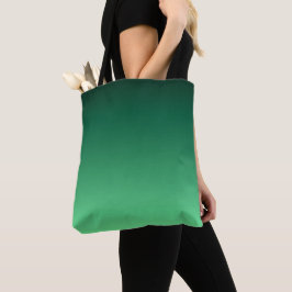 Bolsa Tote Tons de Verde Esmeralda