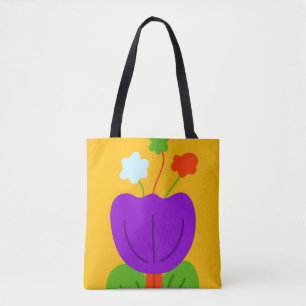 Bolsa Tote Tons vibrantes