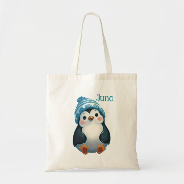 Bolsa Tote Too Cool to Waddle (Frente)