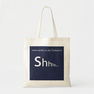 Bolsa Tote TookiesTs relativo à promoção Shhhhh. saco