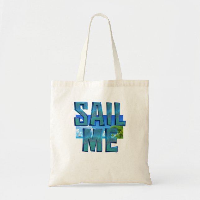 Bolsa Tote TOP Velejar Comigo (Frente)