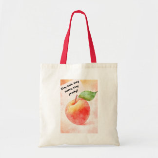 Bolsa Tote Toque de Cotação Peach - Fresca e Inspirativa