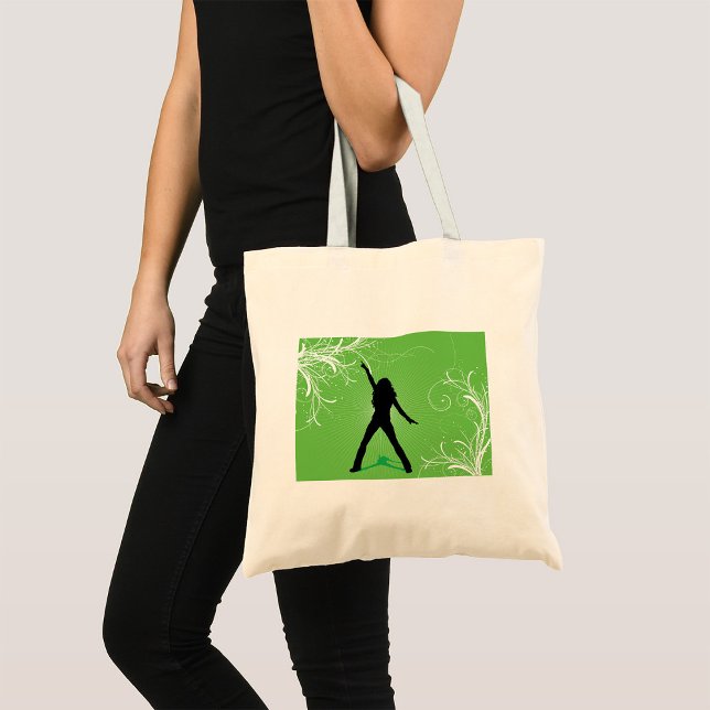 Bolsa Tote Toque de dança feminina (Criador carregado)