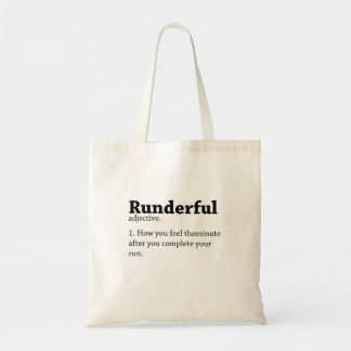 Bolsa Tote Toque de Definição Runderful para os Runners Prese