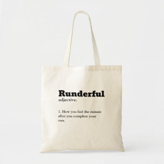 Bolsa Tote Toque de Definição Runderful para os Runners Prese