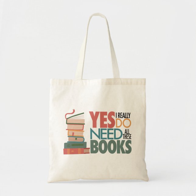 Bolsa Tote Toque de Livro e Leitura de Amor (Frente)
