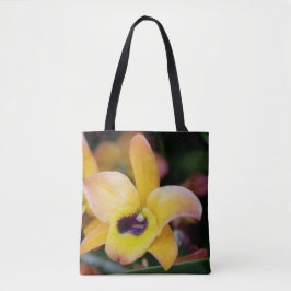 Bolsa Tote Toque de orquídea
