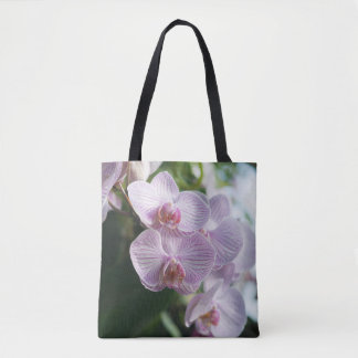 Bolsa Tote Toque de orquídea rosa
