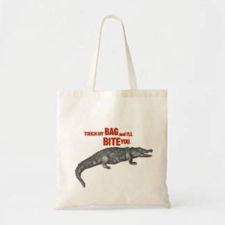 Bolsa Tote Toque em meu saco e eu mordê-lo-ei