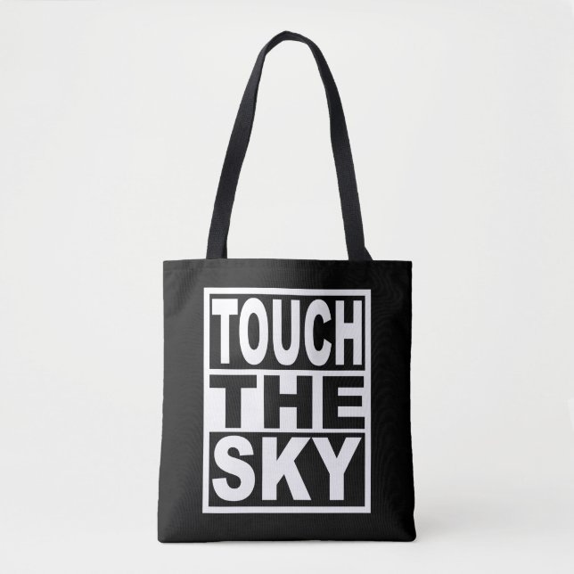 Bolsa Tote Toque no céu (Frente)