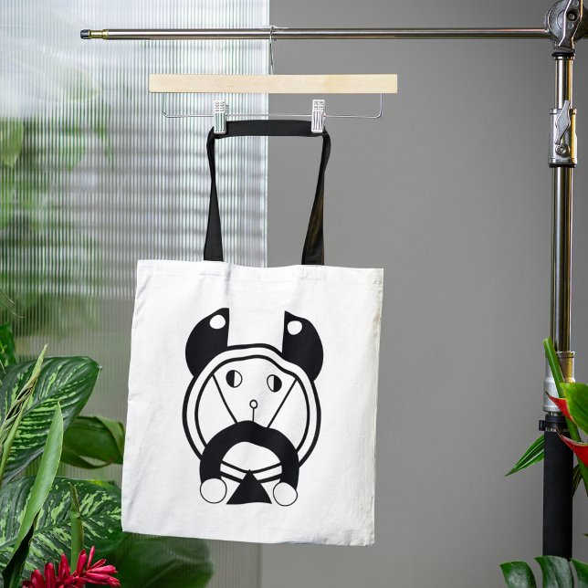 Bolsa Tote Tora Geométrica Tiger Zodiac (Take your style on the go with tiger energy)