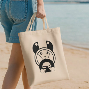 Bolsa Tote Tora Tiger Zodiac Geométrico