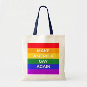 Bolsa Tote Tornar a América Gay novamente