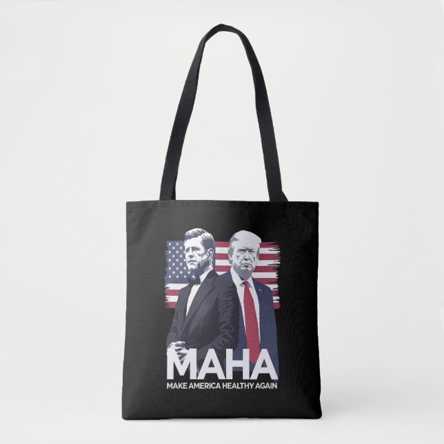 Bolsa Tote Tornar a América Saudável Novamente (Frente)