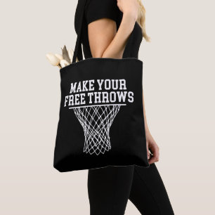 Bolsa Tote Torne Seu Jogador De Basquete De Vintagem Livre