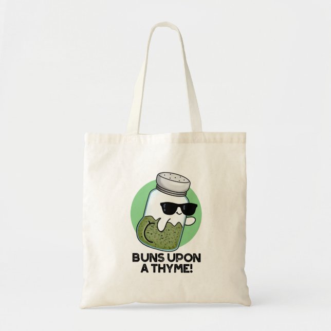 Bolsa Tote Torneira Sobre Um Tyme Engraçado Herb (Frente)