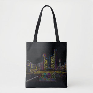 Bolsa Tote Toronto Skyline
