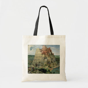 Bolsa Tote Torre de Babel, 1563 (óleo no painel)