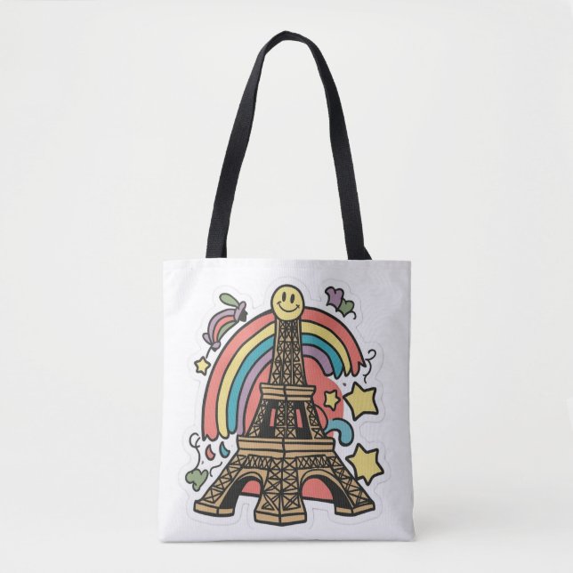 Bolsa Tote Torre Eiffel (Frente)