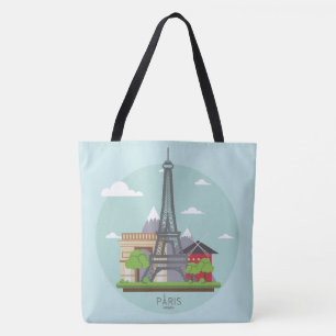 Bolsa Tote Torre Eiffel de Paris