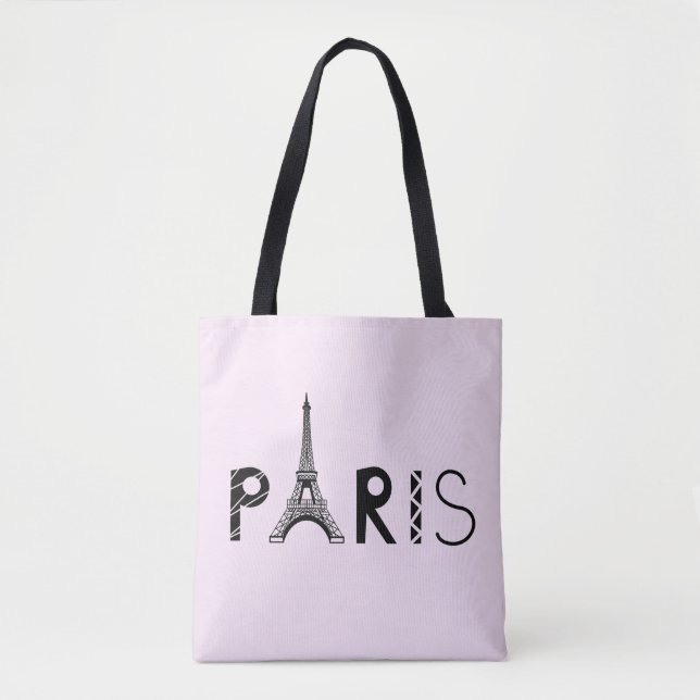 Bolsa Tote Torre Eiffel de Paris, France | (Frente)