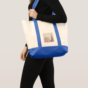 Bolsa Tote Torre Eiffel Melhor Destino de Casamento Paris Eur