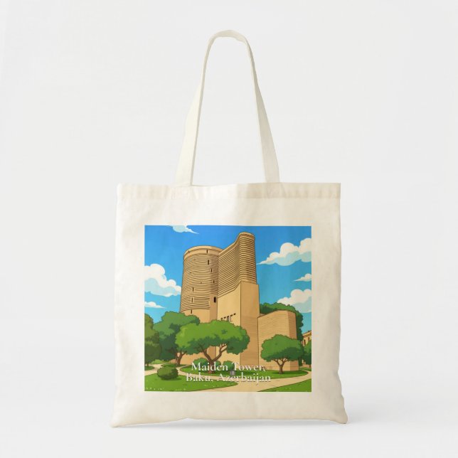 Bolsa Tote Torre Maiden - Saco Tote (Frente)