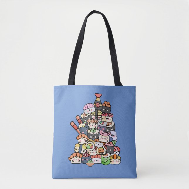 Bolsa Tote Torre Sushi Cute (Frente)