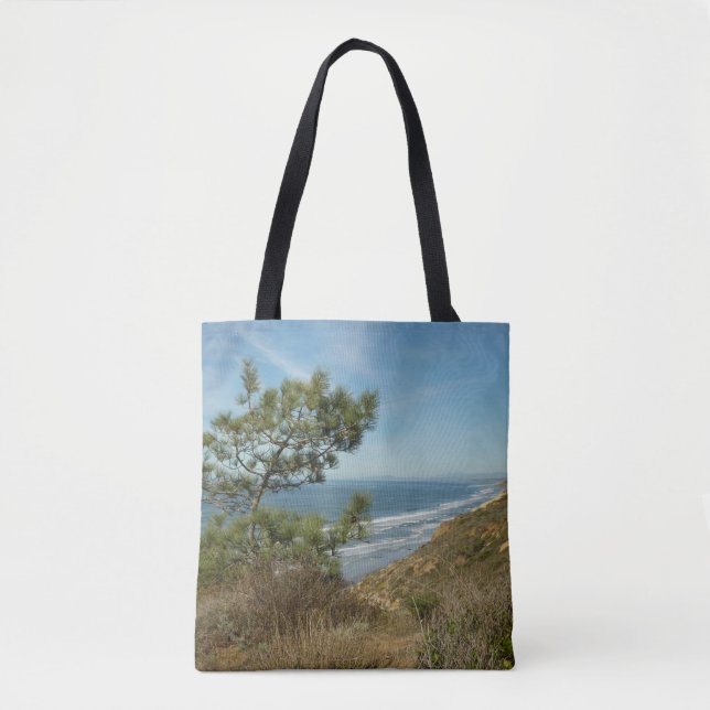 Bolsa Tote Torrey Pine e California Costeira Paisagem (Frente)