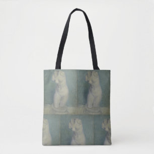 Bolsa Tote Torso de Gesso de Van Gogh - Arte de Estatueta Clá