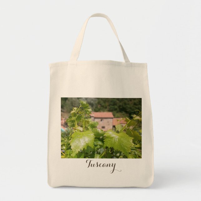 Bolsa Tote Toscânia, Italia. Casa rústica (Frente)