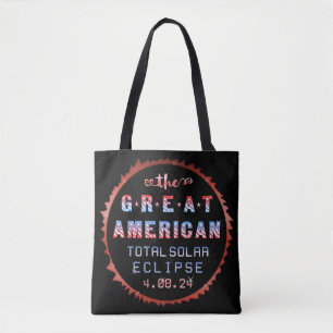 Bolsa Tote Total Solar Eclipse da América do excelente 8 de a