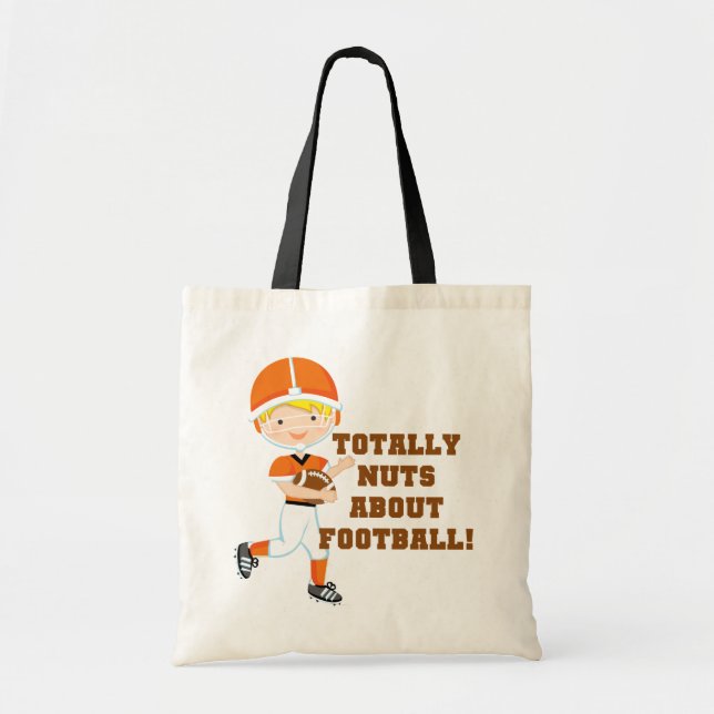 Bolsa Tote Totalmente loucos sobre o futebol (Frente)
