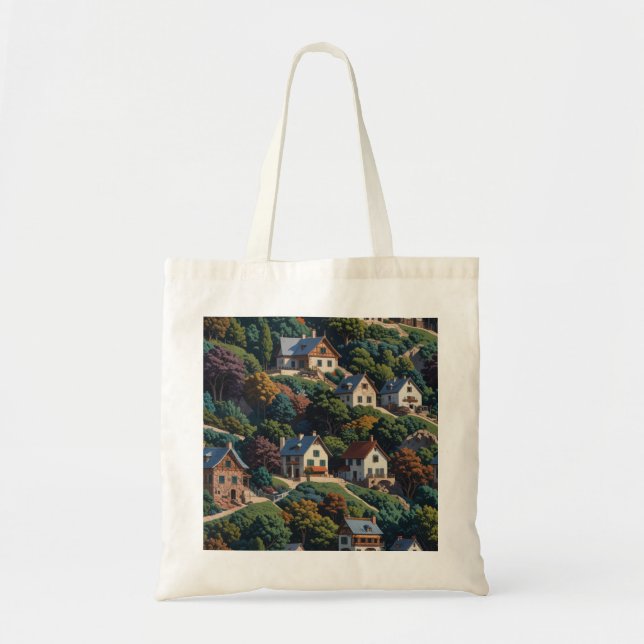 Bolsa Tote Tote Bag (A Casa Como uma Imagem) (Frente)