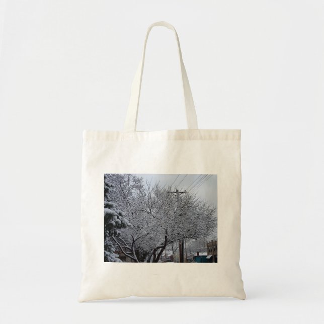 Bolsa Tote Tote Bag - Aquele inverno no Missouri (Frente)