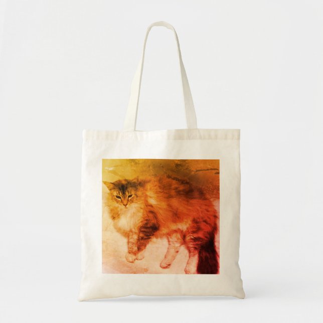 Bolsa Tote Tote Bag Cat (Frente)