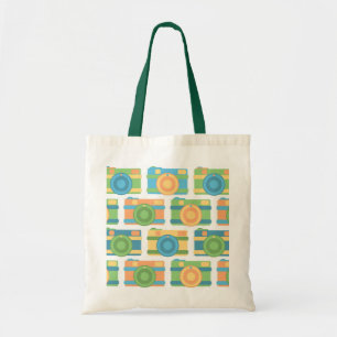 Bolsa Tote Tote Bag "Colorida Retro Cameras"